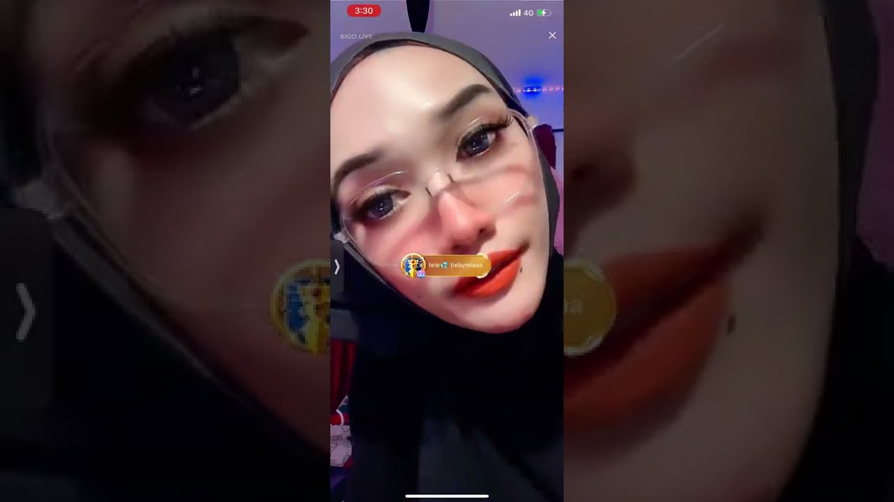 Cewek BigoLive tunjukkin melon smbil open BO di live #bigolive #bigo