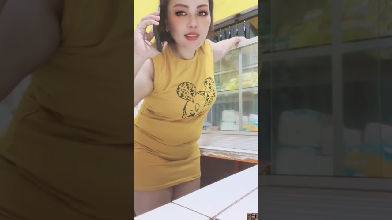 CEWEK CANTIK PENJAGA WARUNG KOPI ‼️ bigo hot #beautiful #girl #live #shorts