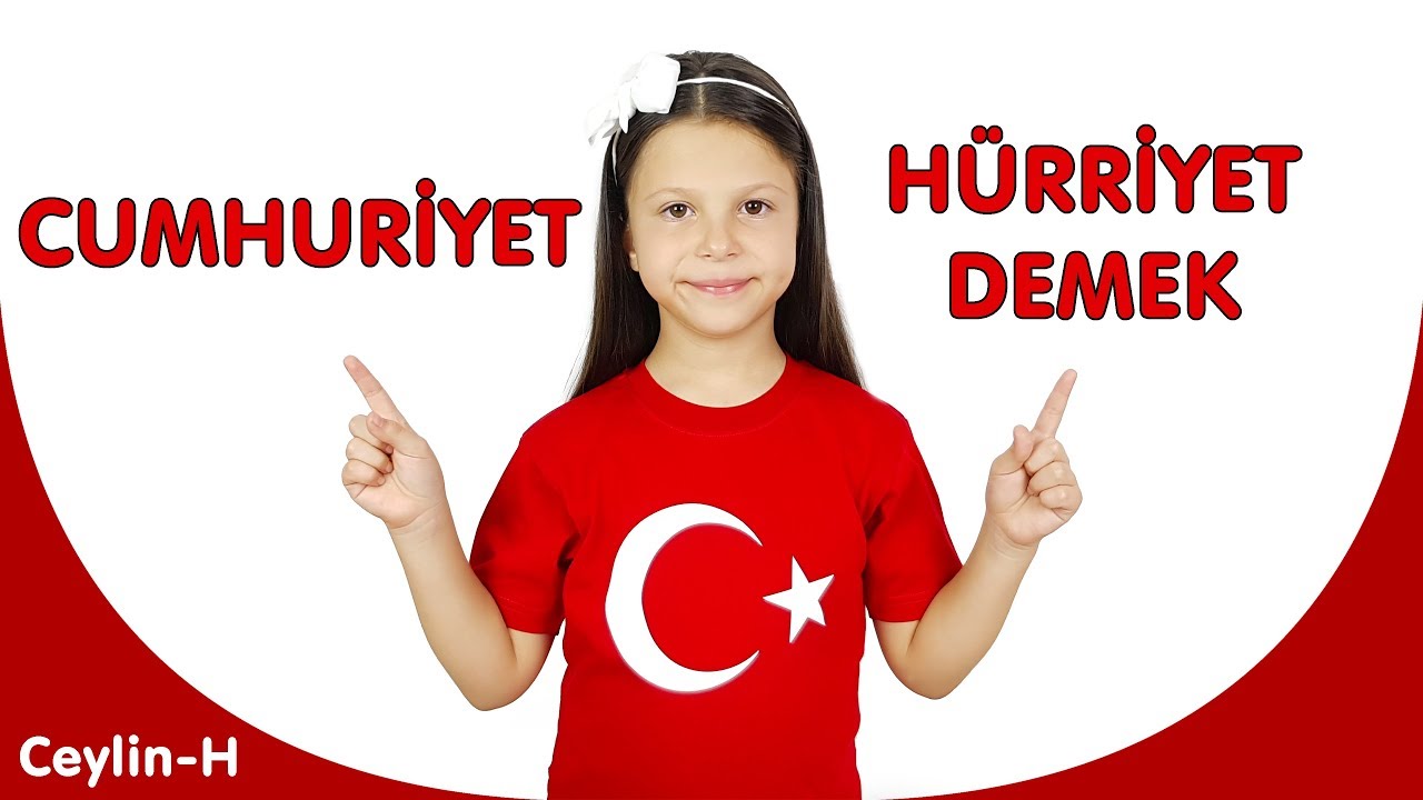Ceylin-H | Cumhuriyet Hürriyet Demek ( 29 Ekim Çocuk Şarkısı )