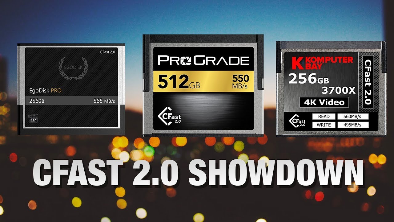 CFast 2.0 Shootout: ProGrade Digital Vs. EgoDisk Vs. Komputerbay