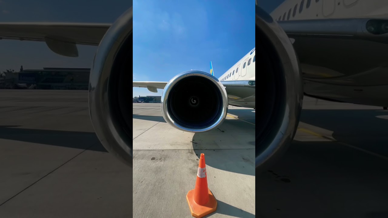 CFM-56 on duty today ✈️ #shorts