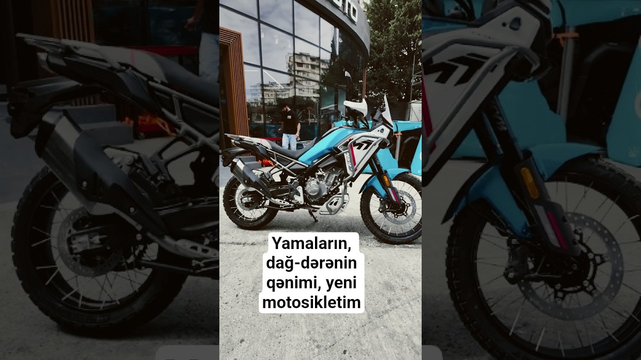 Cfmoto 450Mt - Məcara Motosikletim - Unboxing @cfmoto_azerbaijan  #harunmemmedov #shorts