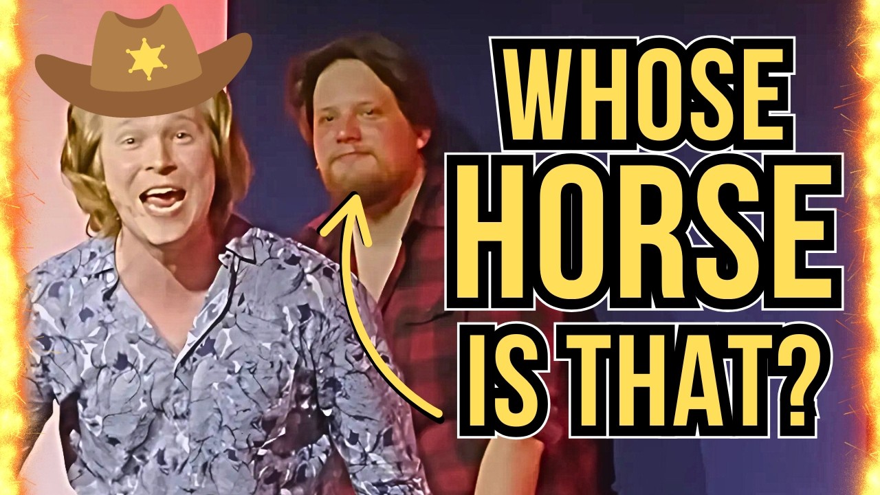 'Chad has tunnel vision' & 'Whose horse is that?' | 2 TOTALLY IMPROVISED SCENES | Shoot From The Hip