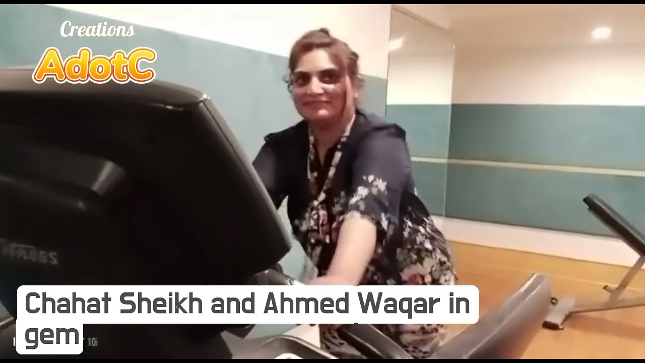 Chahat Shaikh and Ahmed Waqar in gem