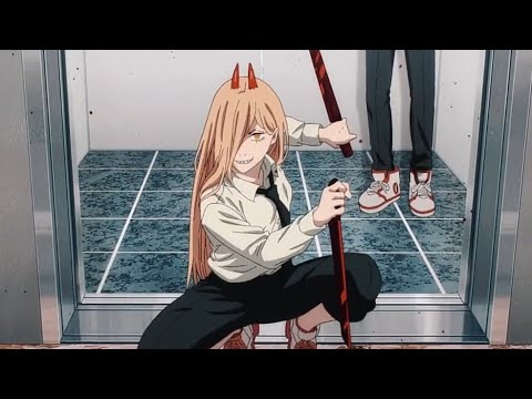 Chainsaw man scene: MY NAME IS POWER!!!!!!