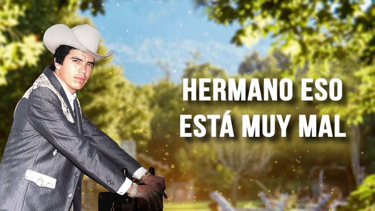 Chalino Sanchez - Hermanos Mata (Letra Oficial)