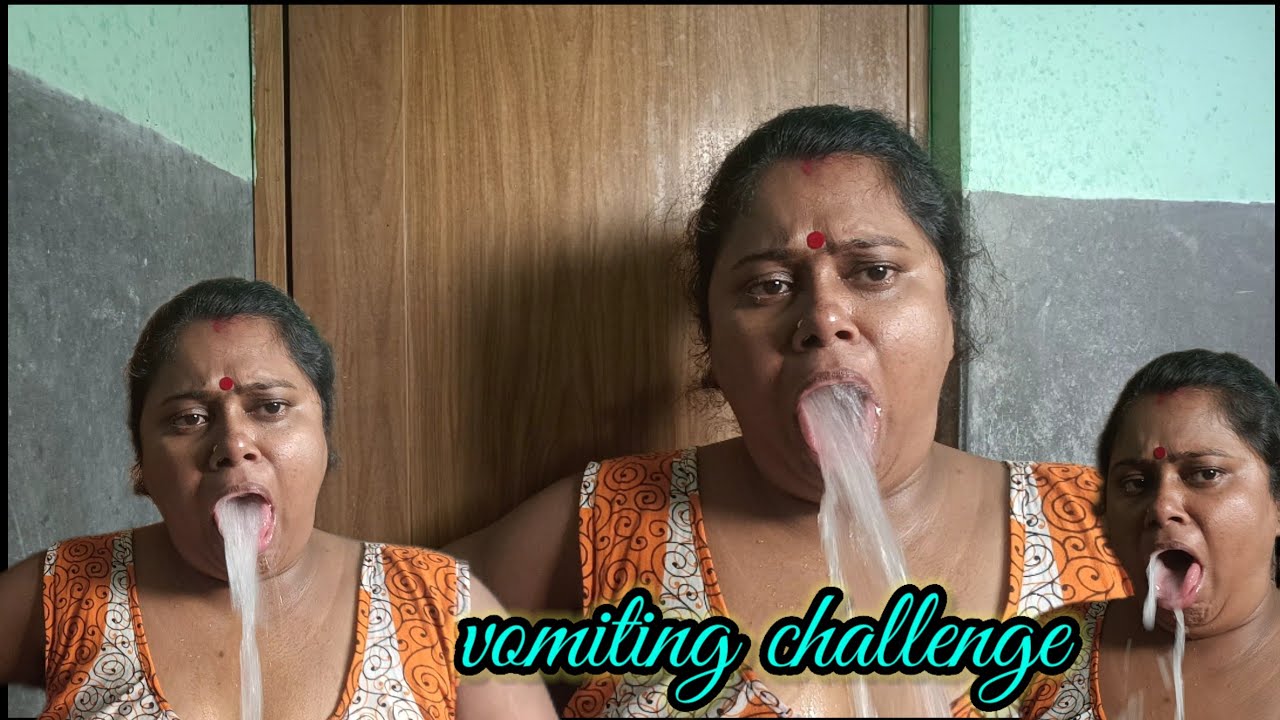 #challenge video#requested video#vomiting challenge..@happyfamilywithmou6962 ☺️😊