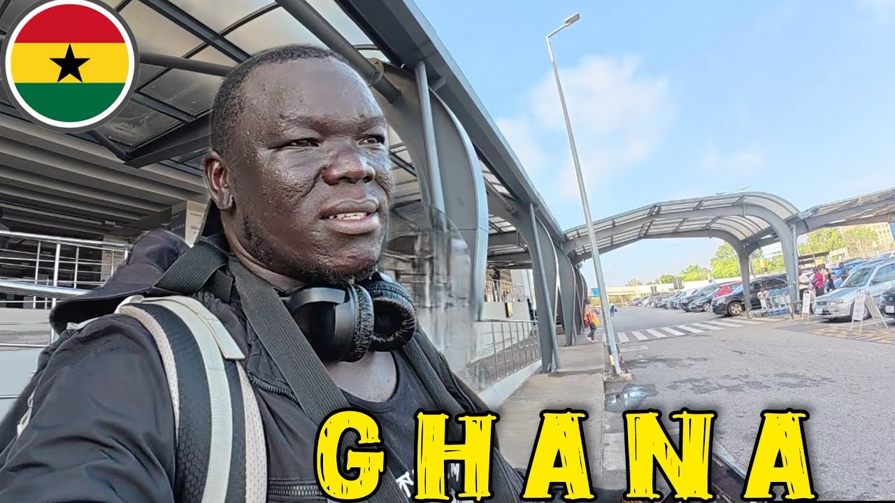 Challenging First Day In Accra, Ghana 🇬🇭. (Airport, Avoiding Touts & Hotel)