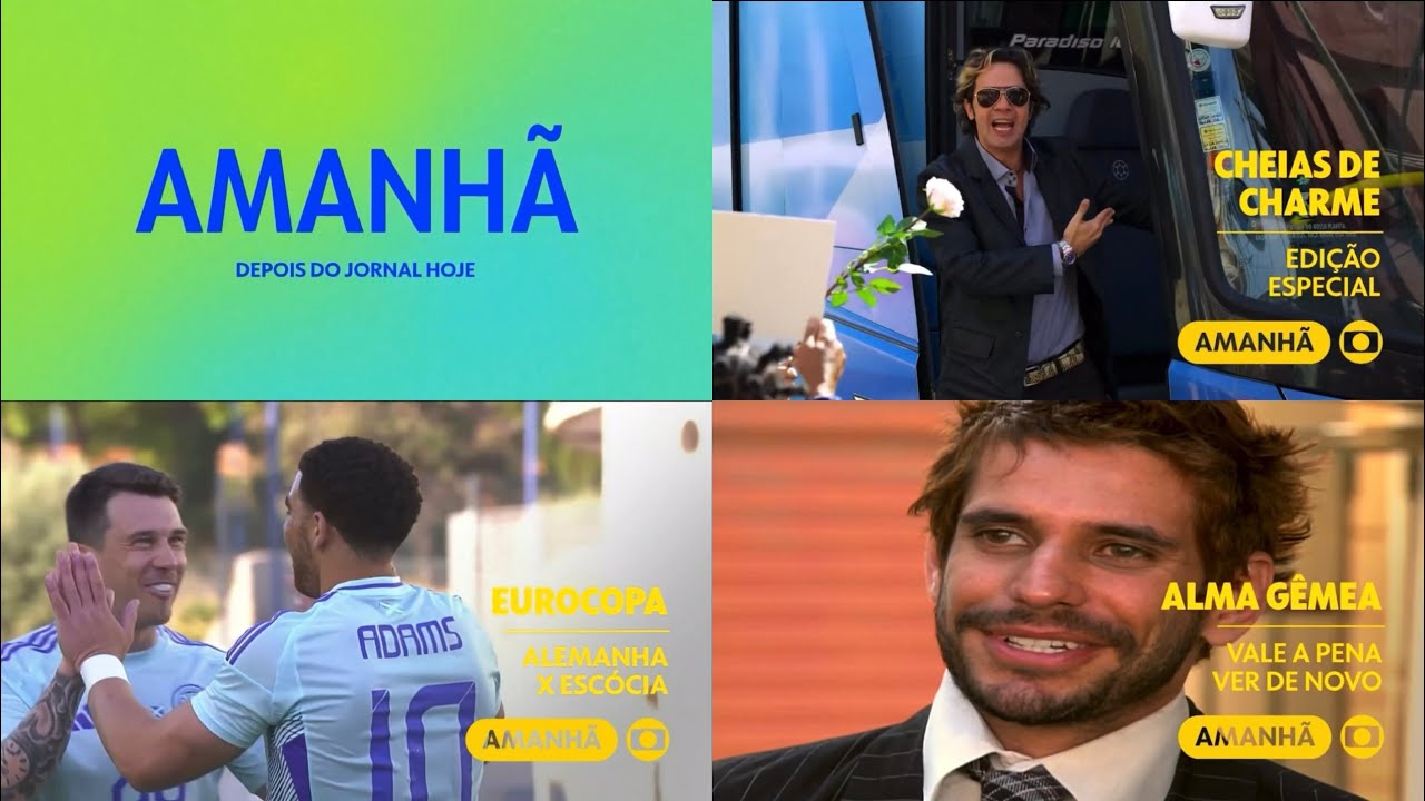 [Chamada] Vertical: Programação vespertina da tvglobo (14/06/2024)