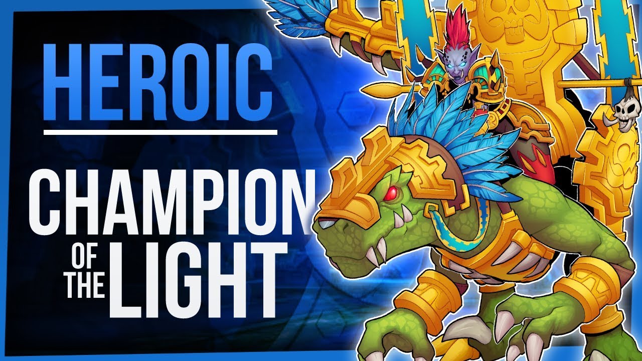 CHAMPION OF THE LIGHT | Heroic Battle of Dazar'alor | WoW Battle for Azeroth 8.1 | FinalBossTV