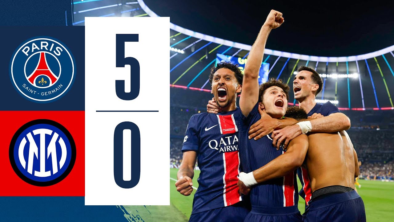 CHAMPIONS OF EUROPE! The highlights from PSG-Inter! 🏆🤩👏