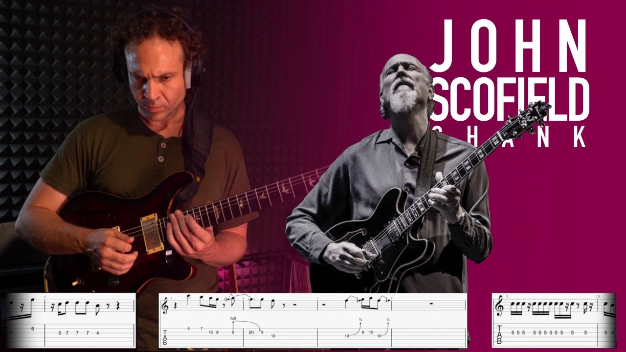 Chank - JOHN SCOFIELD - Guitar Solo (GUITAR TRANSCRIPTION)