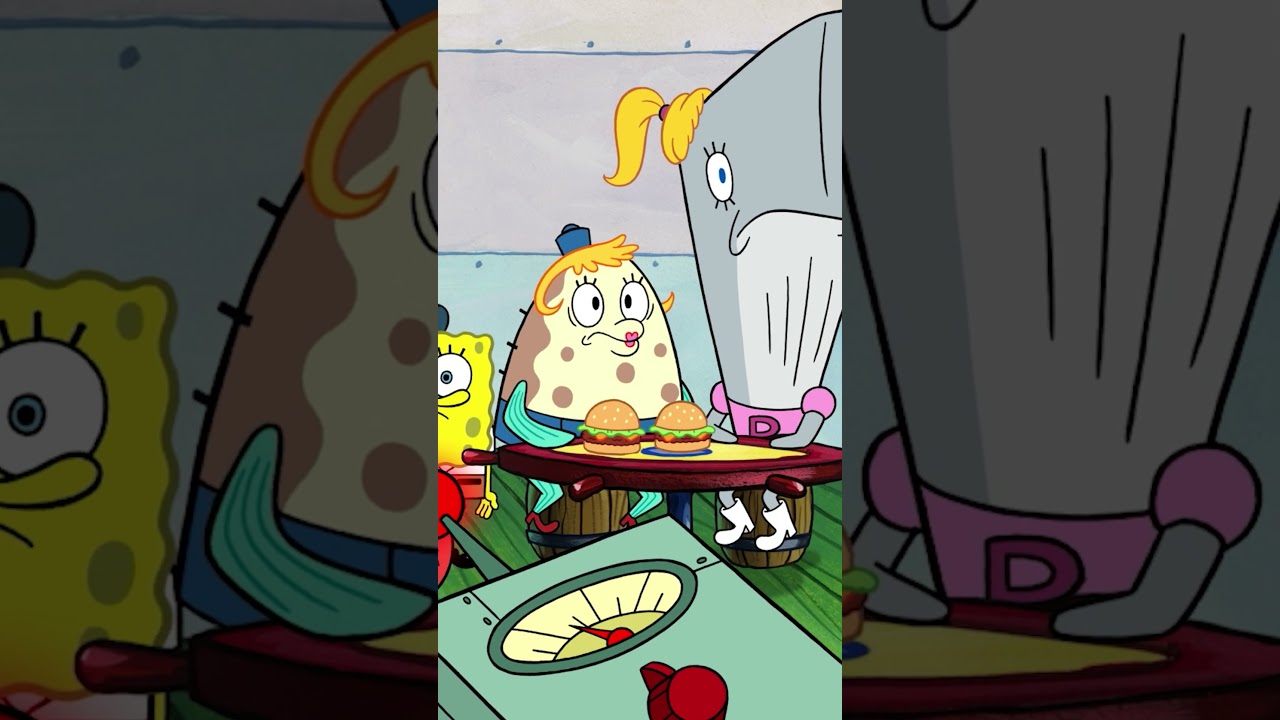 CHAOS at the Krusty Krab! | SpongeBob | #shorts