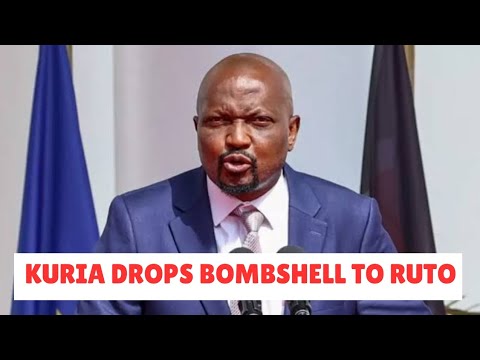 CHAOS ERUPT AS MOSES KURIA CLASHES WITH RUTO IN STATEHOUSE