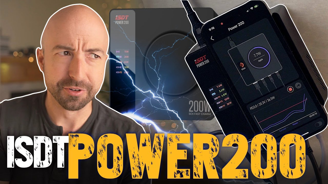 Charge ALL The Things - iSDT Power 200 Review