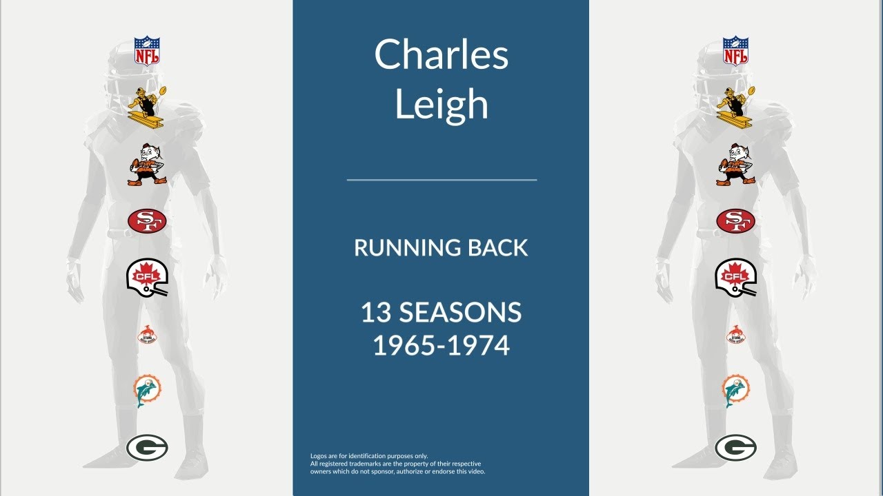 Charles Leigh Sr.: Football Running Back