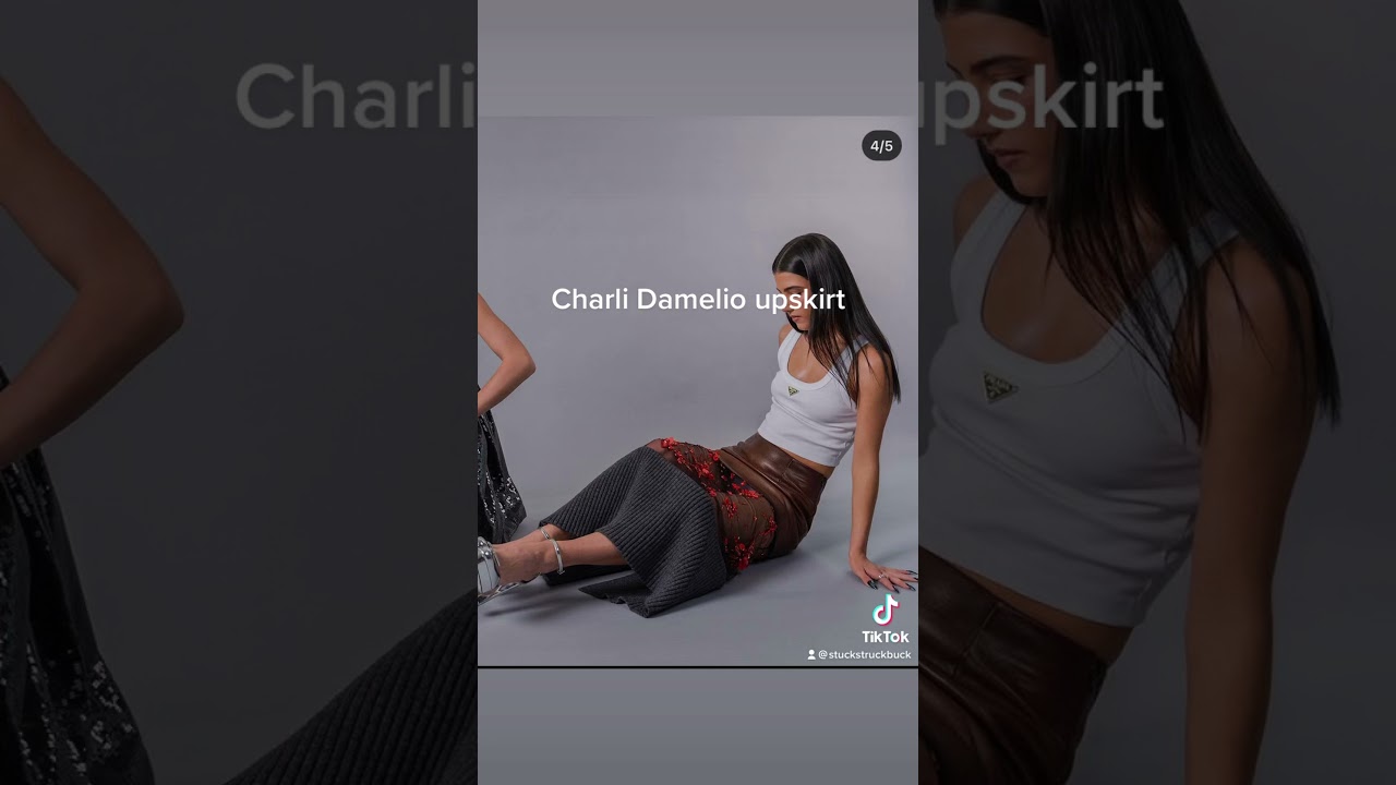 Charli Damelio Upskirt