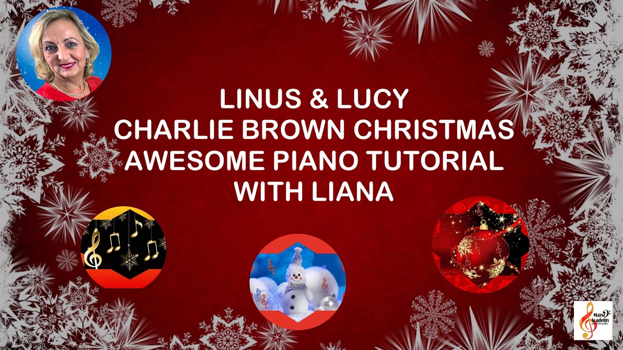 Charlie Brown Christmas tutorial , best Linus & Lucy part 2/2 with Liana