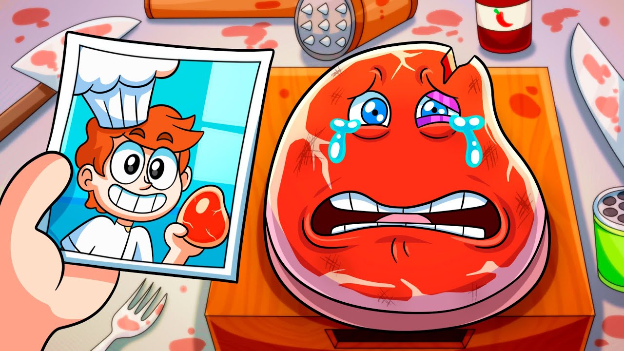 CHARLIE THE STEAK SAD ORIGIN STORY! Animation