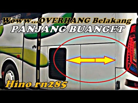 Chassis HINO RN285, kok OVERHANG Belakang PANJANG Banget?? HARUM PRIMA