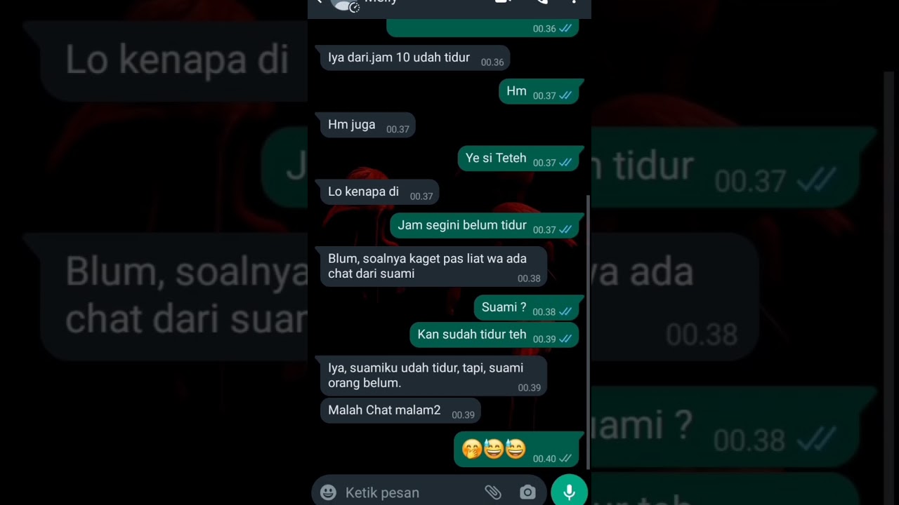 Chat Melly part 1 #istriorang #binor