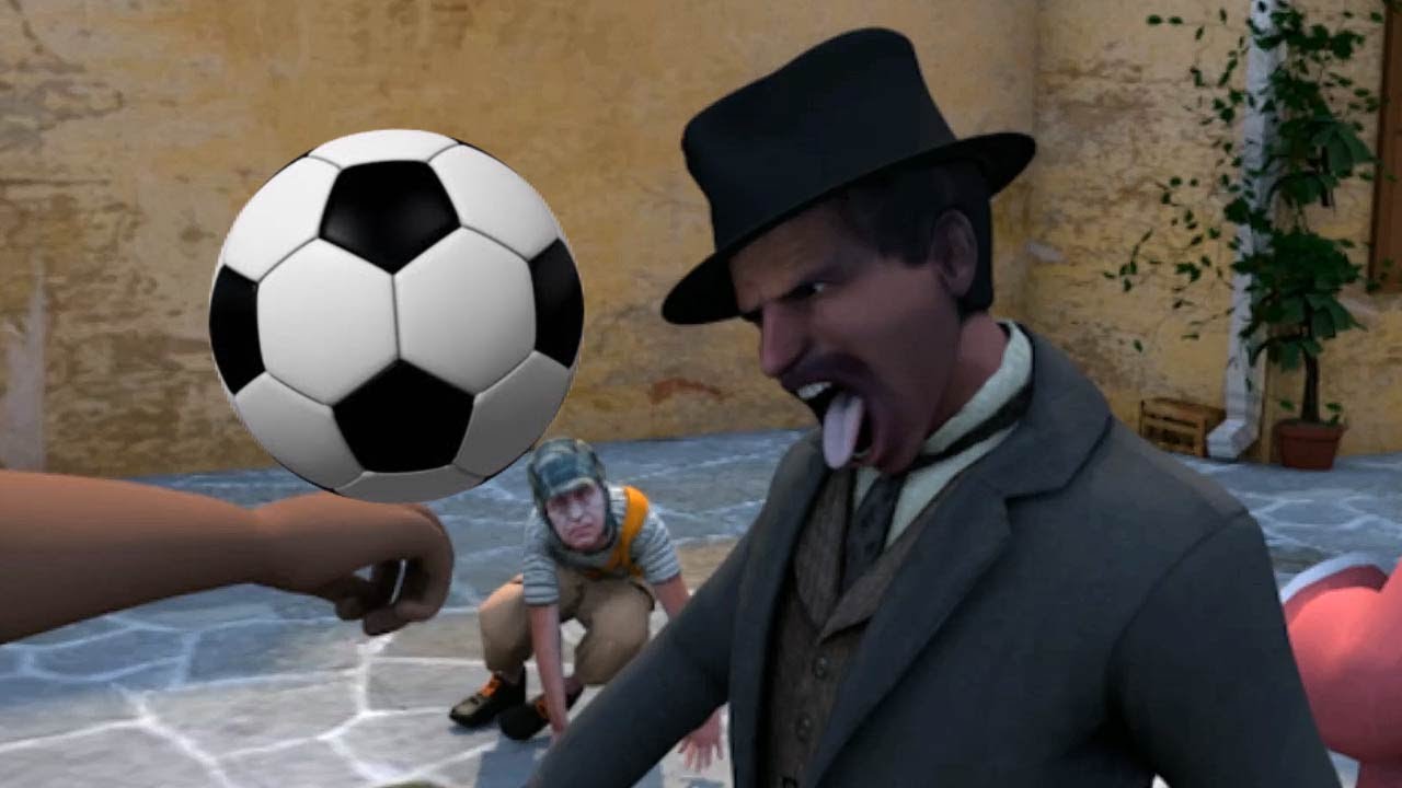 CHAVES PERDIDO -JOGANDO FUTEBOL