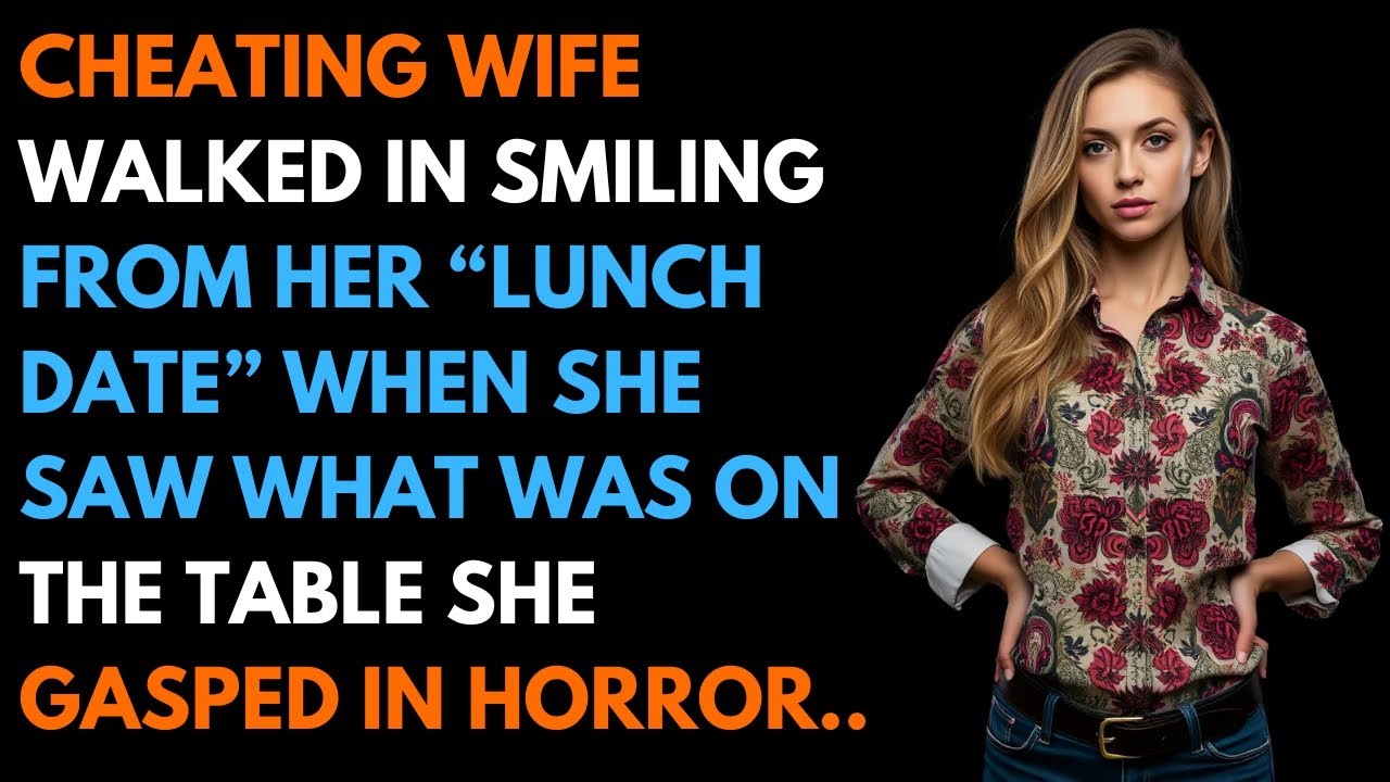 Cheating Wife Waltzed in SMILING After 