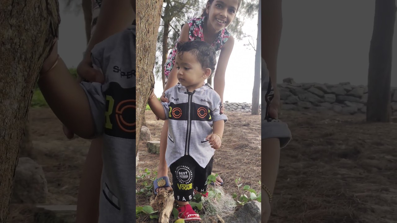 Chechi Pennu 🥰 #baby #shorts #viral #trending #shortvideo #youtubeshorts #cute #love #short #beach