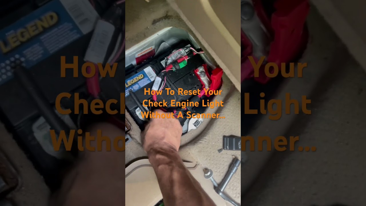 Check Engine Light / Limp Mode Reset Without A Scanner, How to
