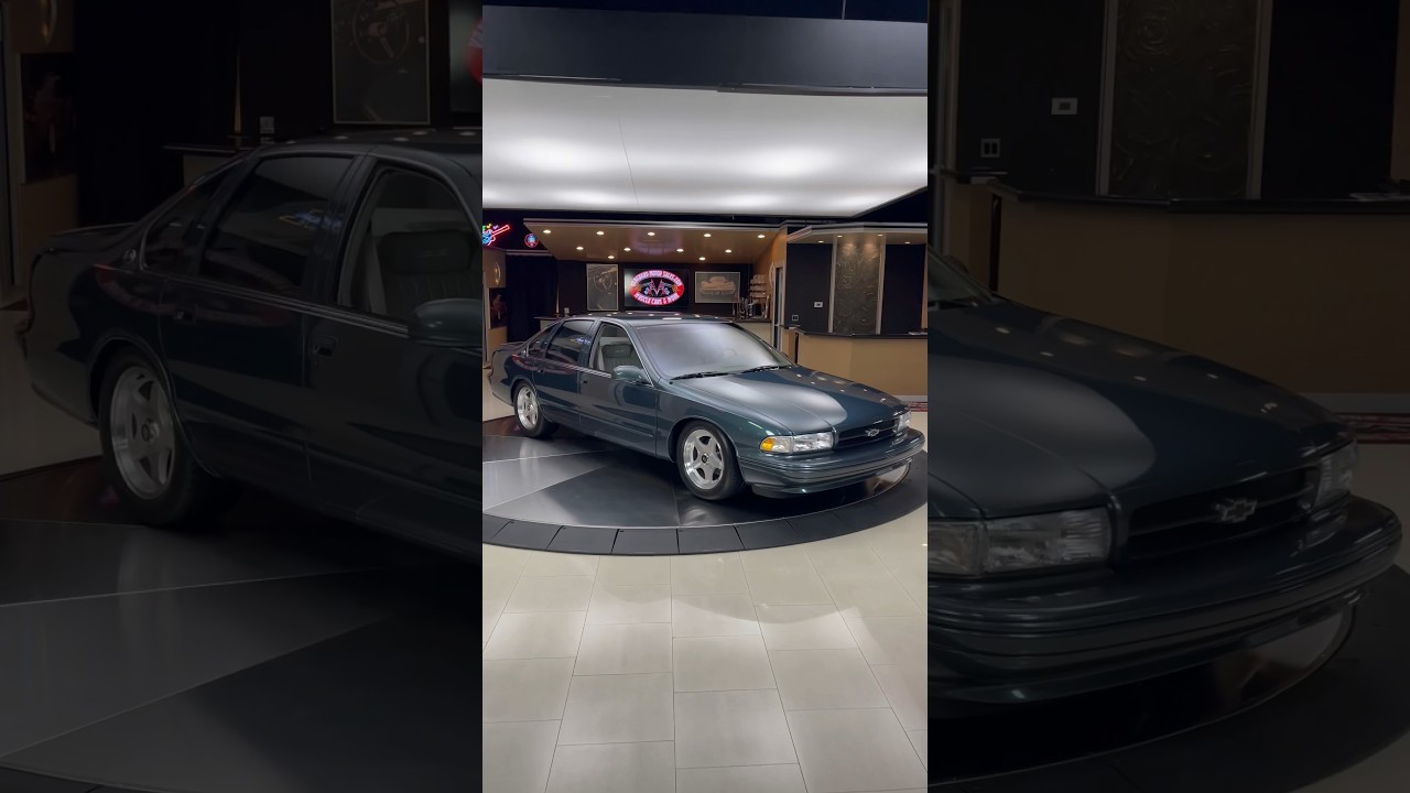 Check out this beautiful 1996 Chevrolet Impala SS with 1,030 Original Miles 🤯 Available Now !