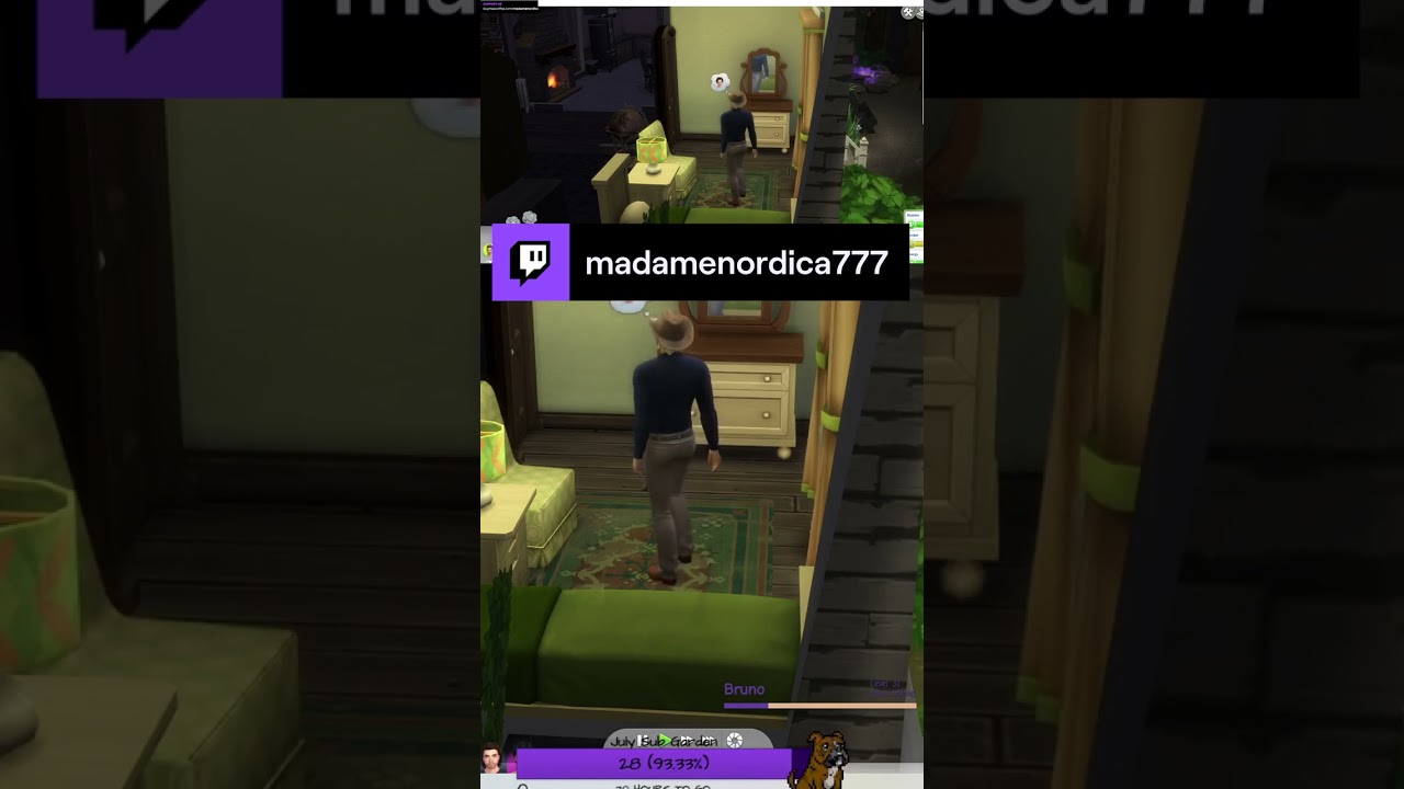 Checking on my Sims....that BURP!  Haunted Xs & Ox - Celebrating 700