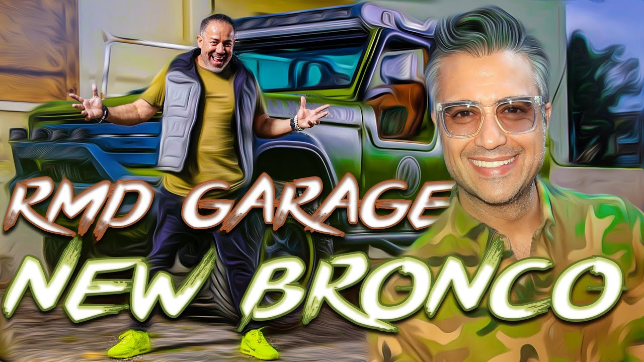 Checking out AMAZING CARS at RMD Garage | Jaime Camil