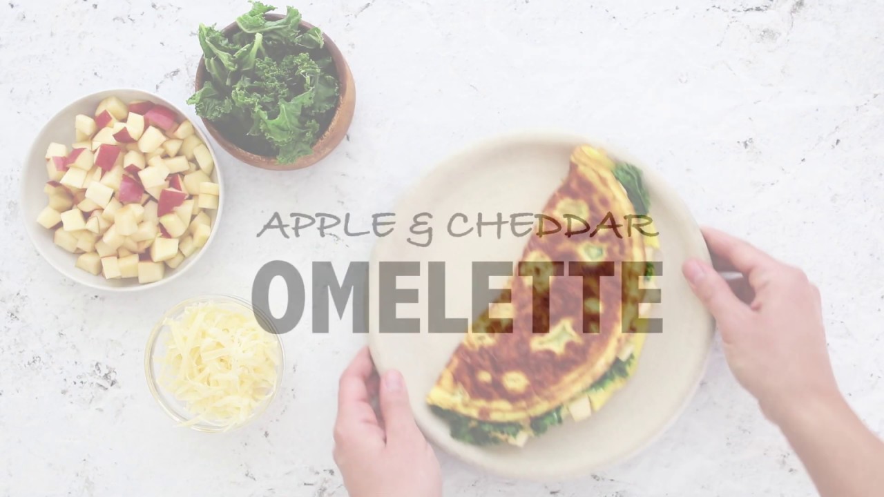 Cheddar & Apple Omelette