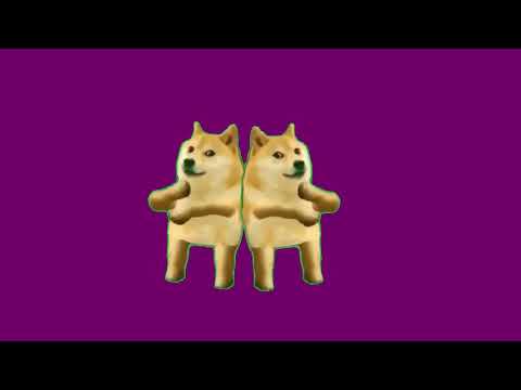 Cheems Dogge Duo Dance & Solo dance Green screen Video template for memes Trending Dogge dog Memes c