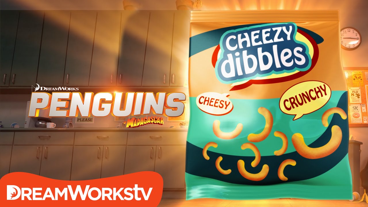 Cheezy Dibbles In Real Life | PENGUINS OF MADAGASCAR