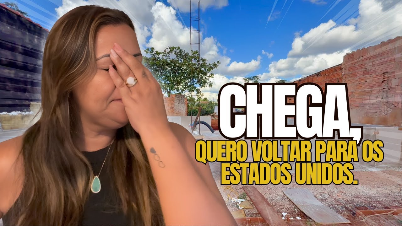 CHEGA, QUERO IR EMBORA DAQUI