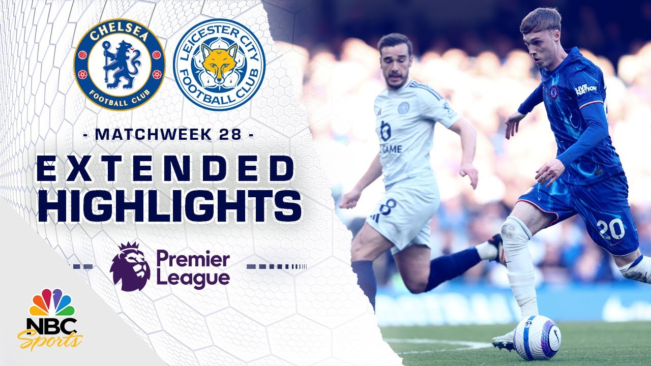 Chelsea v. Leicester City | PREMIER LEAGUE HIGHLIGHTS | 3/9/2025 | NBC Sports