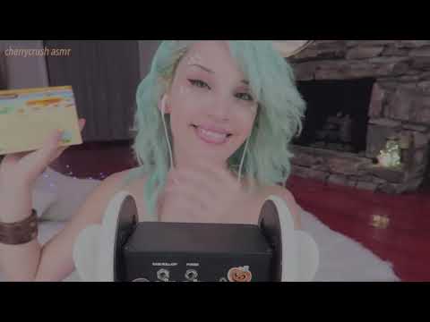 Cherry Crush ASMR Cozy trigger words & Kalimba & humming ASMR