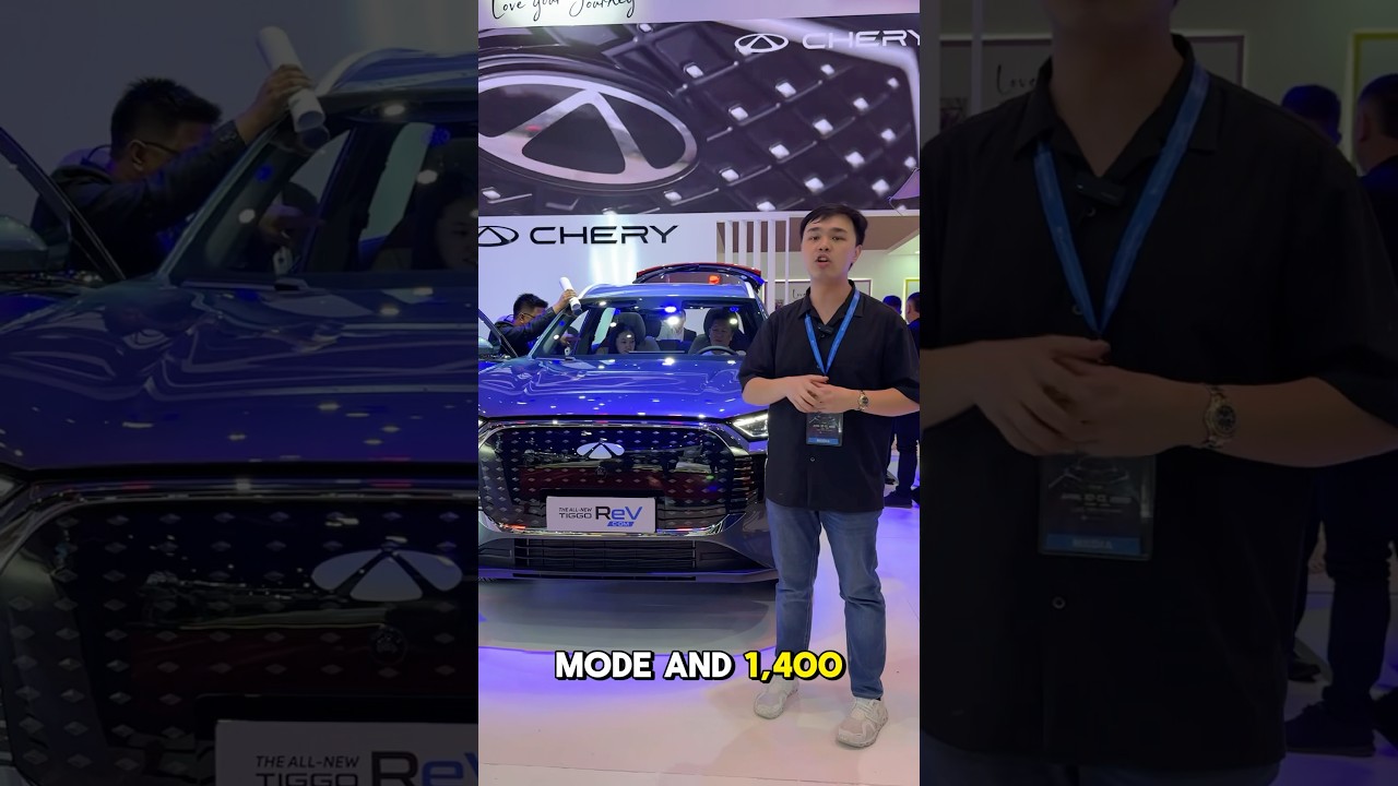 Chery unveils 3 new cars at MIAS 2025 with a new 7 seater PHEV too #chery