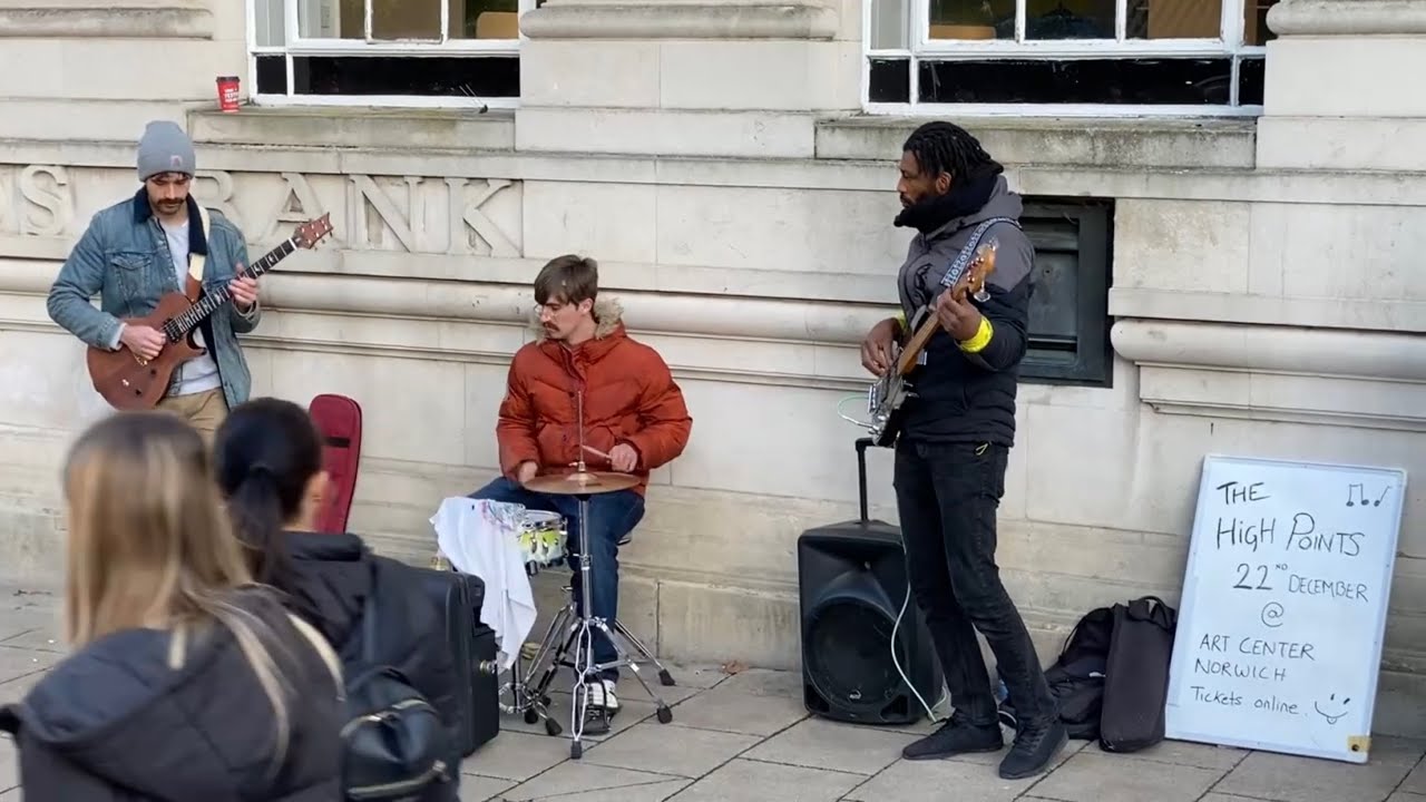 Chic - Good Times cover by The High Points feat. guest bassist