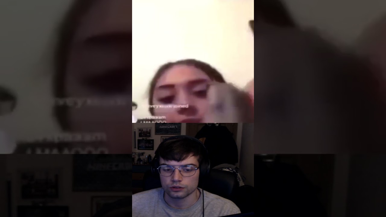 chica dispara a su teléfono en una transmisión en vivo de instagram #shorts #dispara #instagram