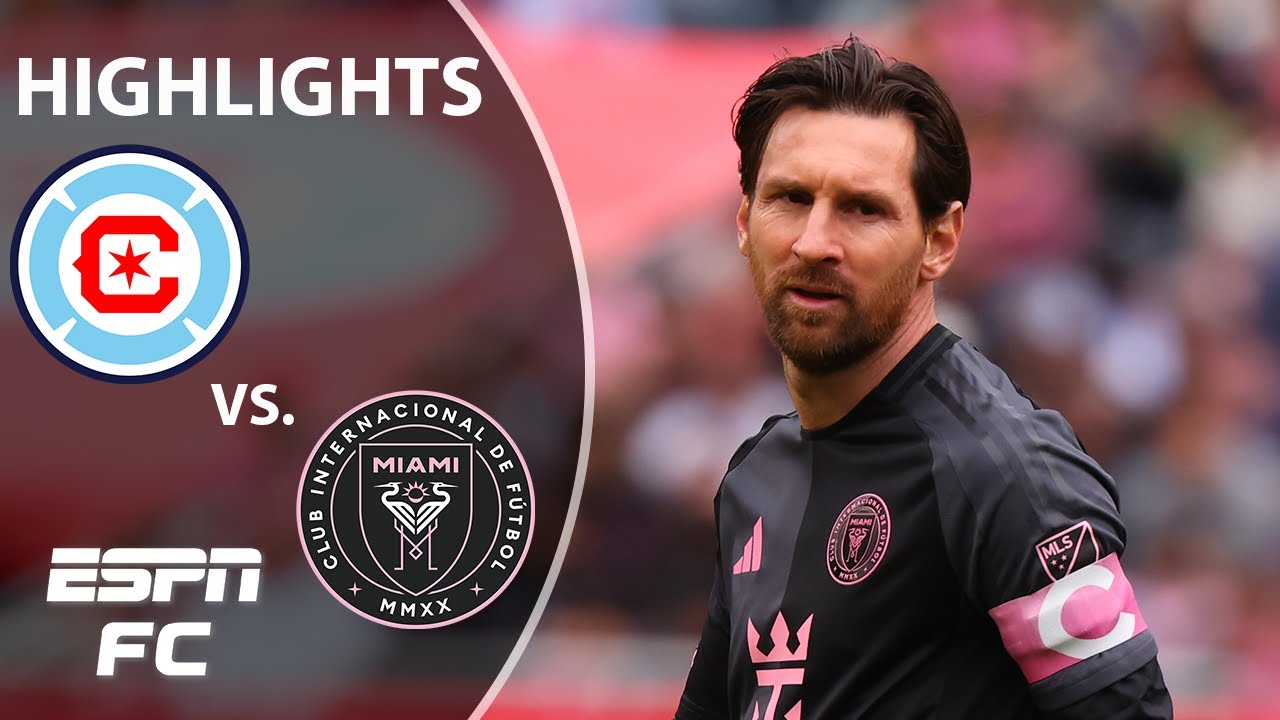 Chicago Fire vs. Inter Miami | MLS Highlights | ESPN FC