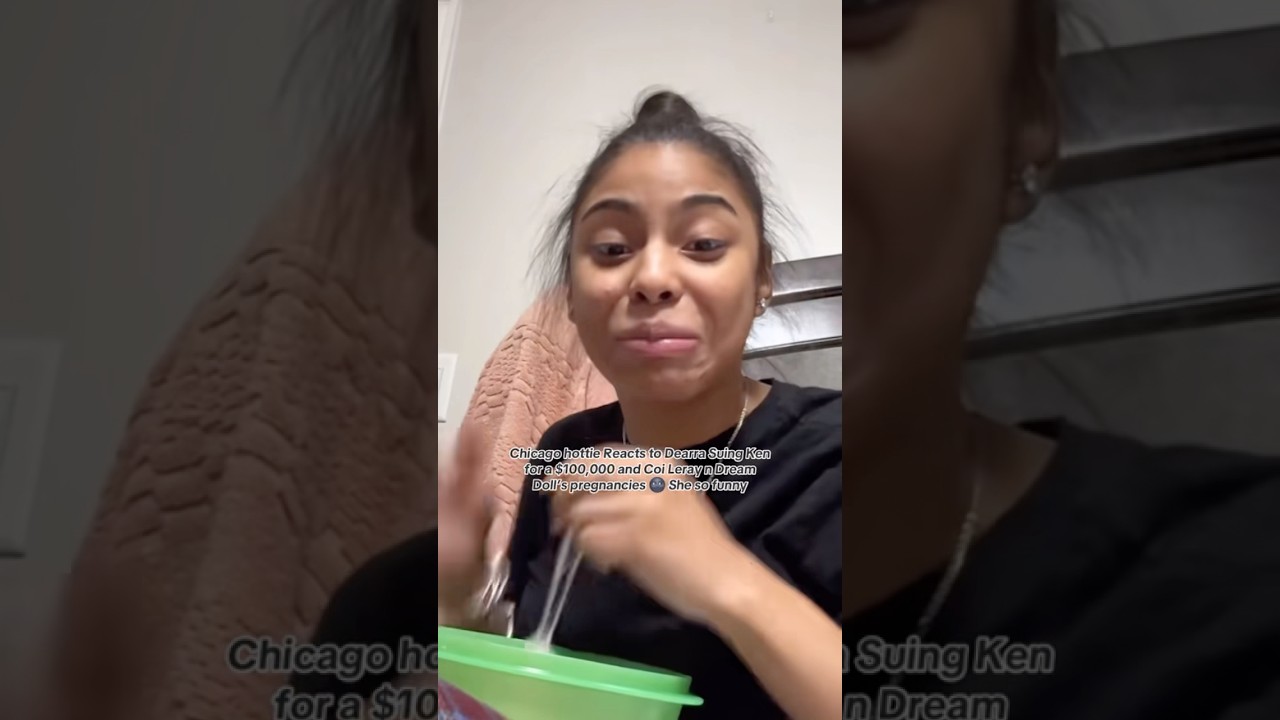 Chicago hottie reacts to De’arra taking Ken to court #dearrataylor #kenwalker #dearraandken #fyp