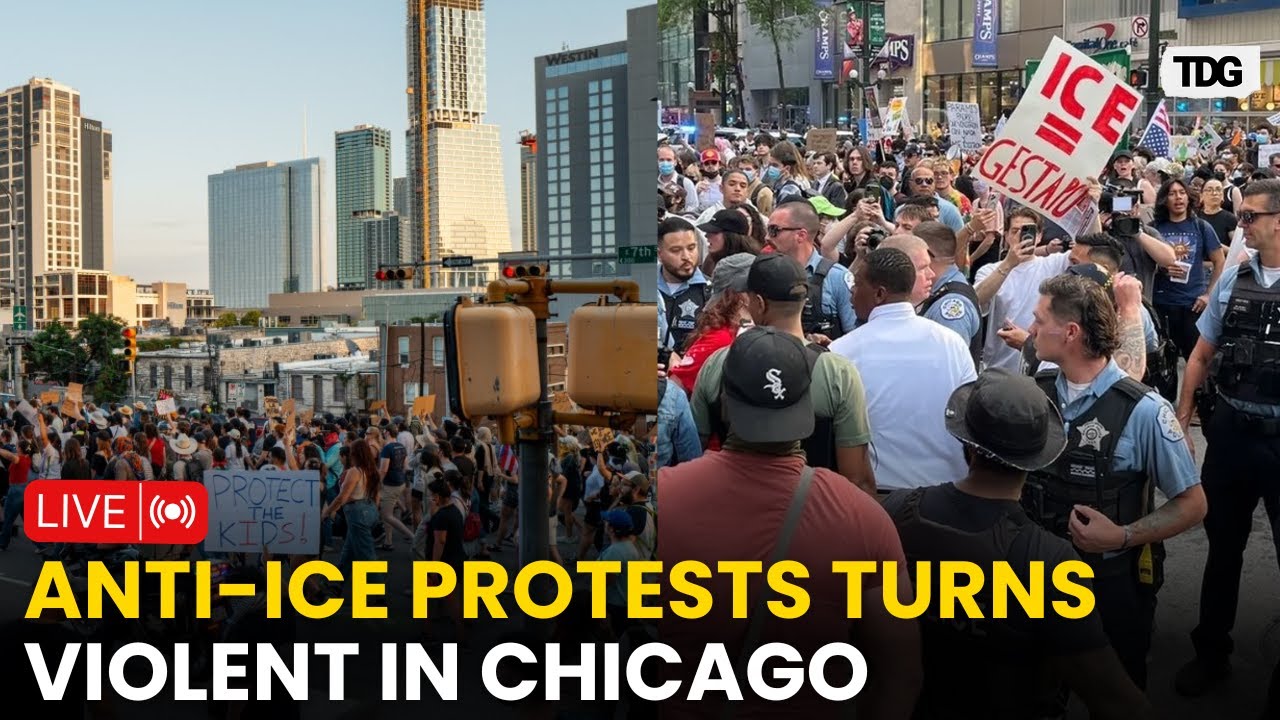 Chicago Protest LIVE: Chicago Anti-ICE Rally Turns Violent, Police Arrest Several Protesters