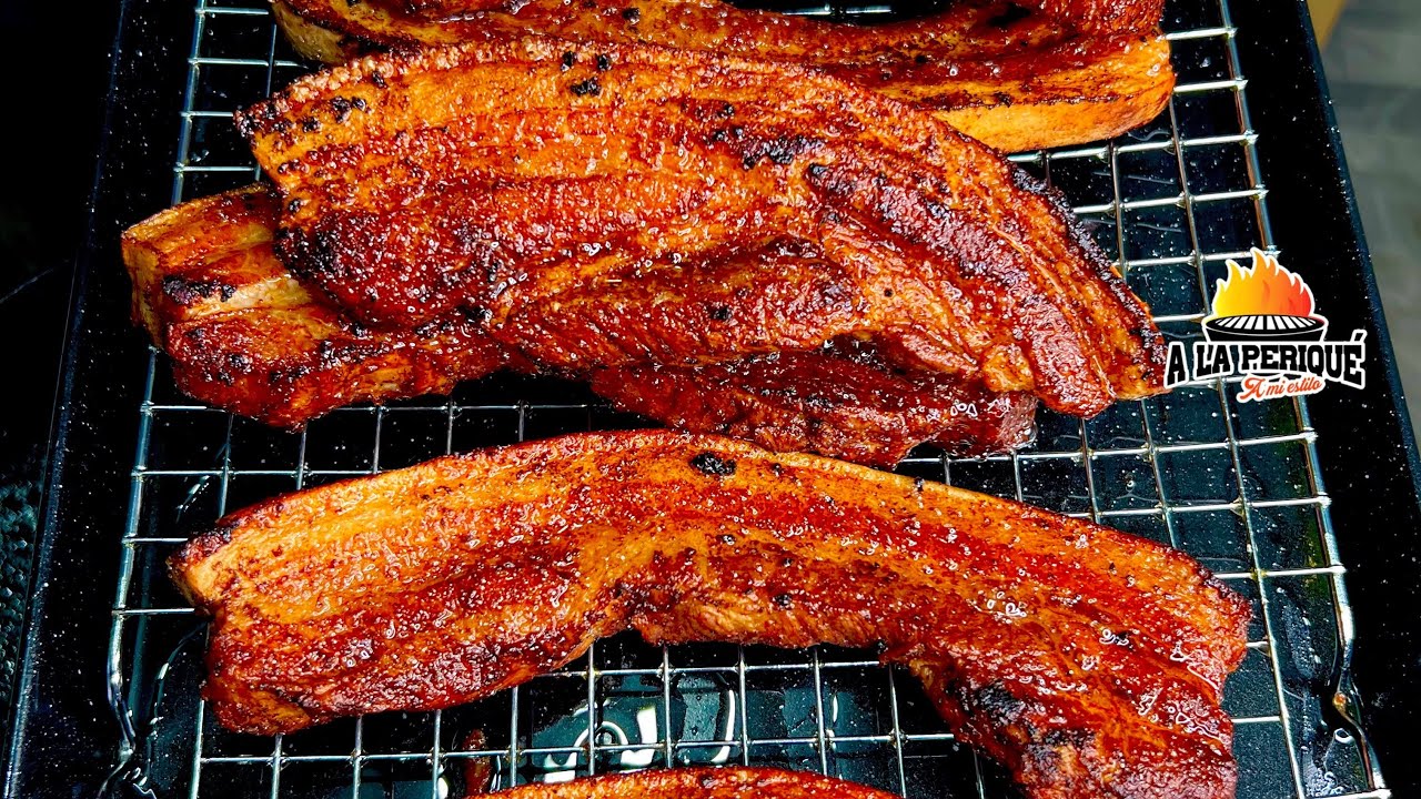 Chicharrones pork belly crujientes 😋 / Cocinando A la Periqué