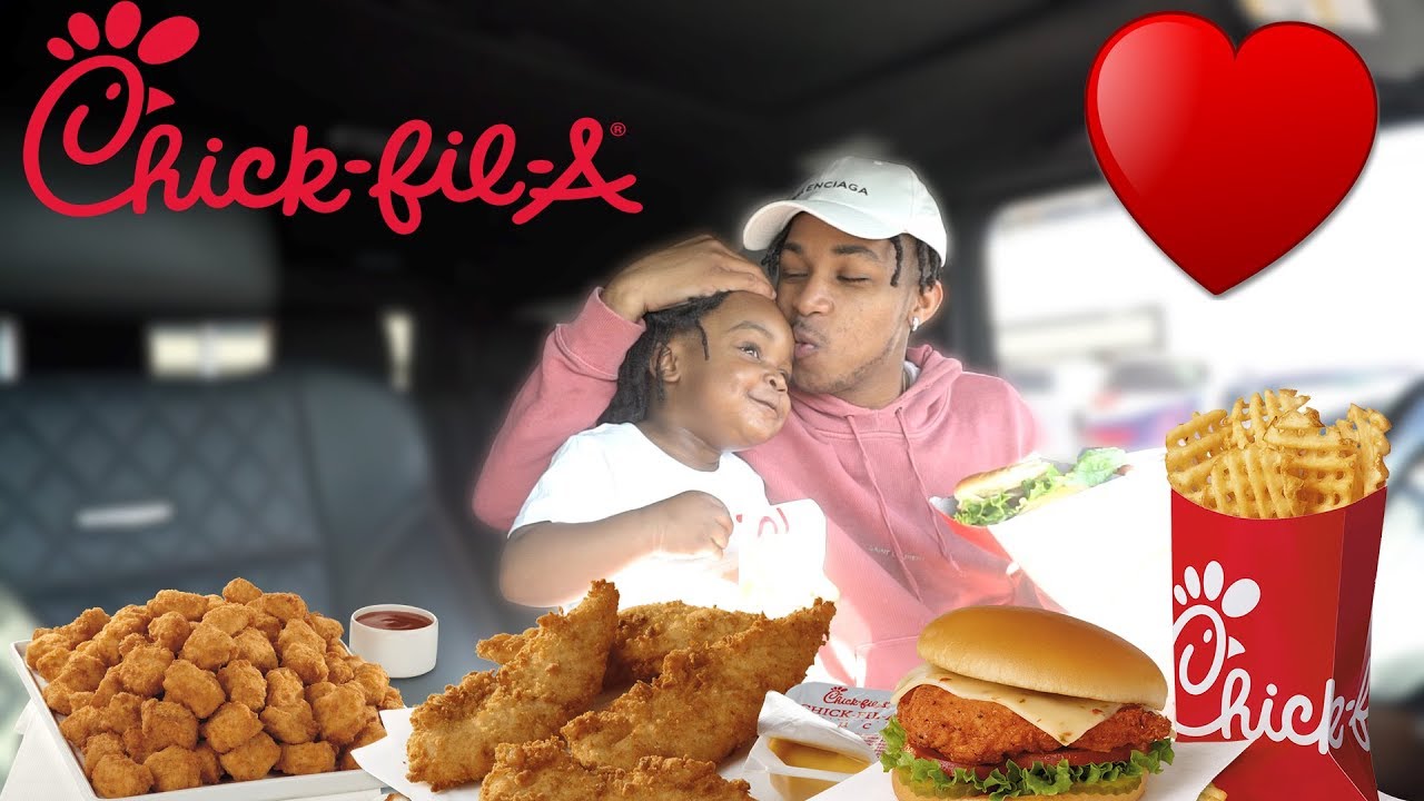 CHICK-FIL-A MUKBANG WITH 2 YEAR OLD!! (I got baby fever AGAIN)