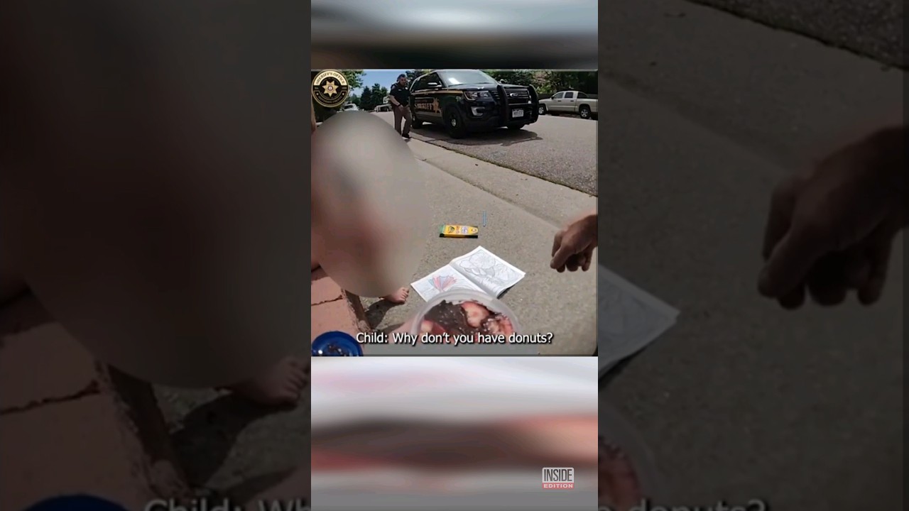 Child Asks Deputy Why He Doesn’t Have Doughnuts #shorts