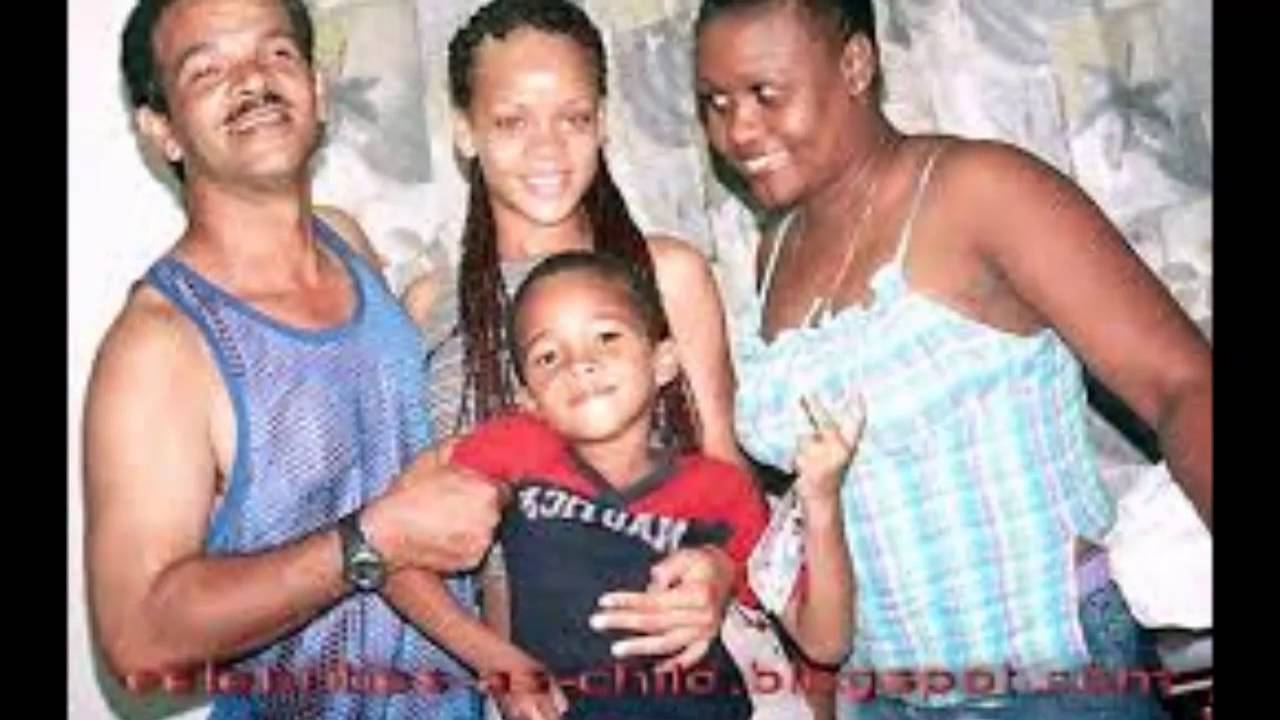 Childhood Photos Of Rihanna