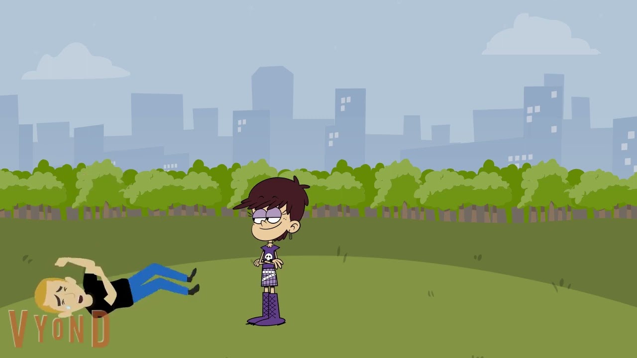 Childish Dad forces Luna Loud to watch Bubble Guppies