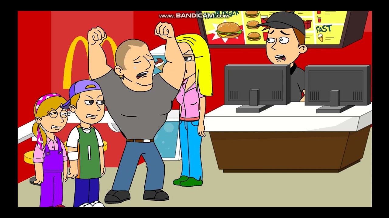 Childish Dad Misbehaves at McDonald's/Grounded